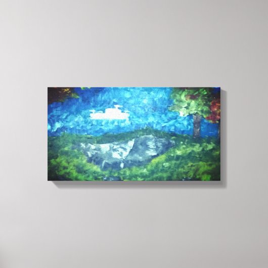 ASA CREATON water war Leinwanddruck (Vorderseite)