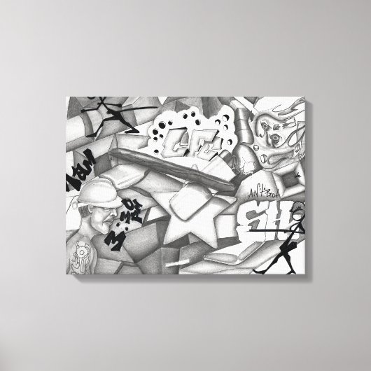 ASA CREATON West Virgina  Leinwanddruck (Vorderseite)