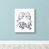 ASA CREATON West Virgina  Leinwanddruck (Insitu (Holzboden))