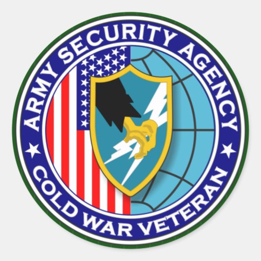 ASA CWV2 RUNDER AUFKLEBER (Vorderseite)