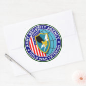 ASA CWV2 RUNDER AUFKLEBER (Umschlag)