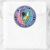 ASA CWV2 RUNDER AUFKLEBER (Tasche)