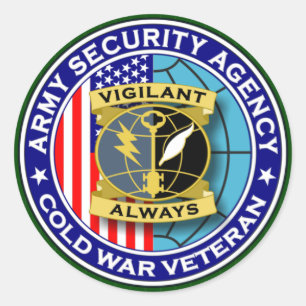 ASA CWV RUNDER AUFKLEBER