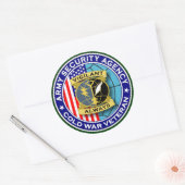 ASA CWV RUNDER AUFKLEBER (Umschlag)