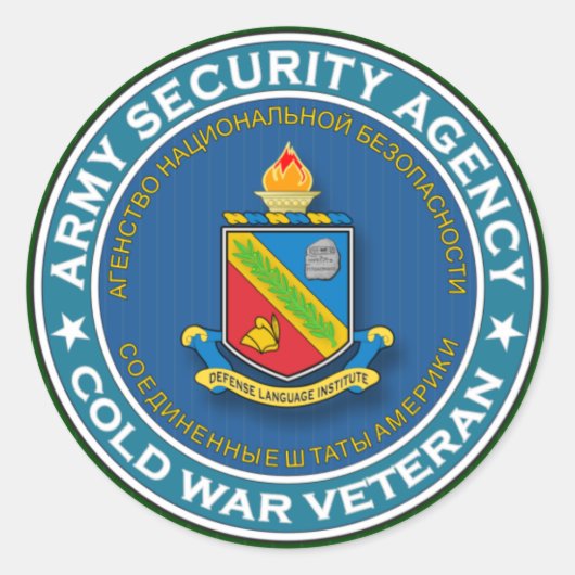 ASA DLI2 RUNDER AUFKLEBER (Vorderseite)