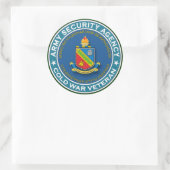 ASA DLI2 RUNDER AUFKLEBER (Tasche)