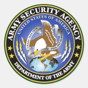 ASA schluchzt s Runder Aufkleber