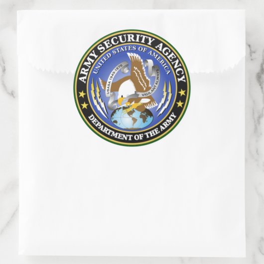 ASA Sobs Runder Aufkleber (Tasche)