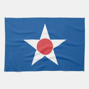 Asahikawa-Flagge Hokkaido-Präfektur Japan-Symbolik Geschirrtuch