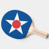 Asahikawa-Flagge Hokkaido-Präfektur Japan-Symbolik Tischtennis Schläger (Seitenansicht)