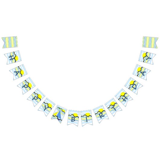 Asail HAPPY BIRTHDAY Wimpelkette (Alle)