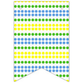 Asail HAPPY BIRTHDAY Wimpelkette (Erste Fahne)