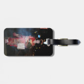 Asakusa Geisha Neo Tokyo Gepäckanhänger (Rückseite horizontal)