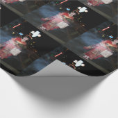 Asakusa Geisha Neo Tokyo Geschenkpapier (Ecke)