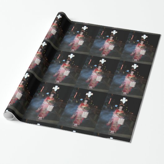 Asakusa Geisha Neo Tokyo Geschenkpapier (Ungerollt)