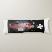 Asakusa Geisha Neo Tokyo Seitenschläferkissen (Rückseite)