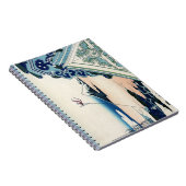 Asakusa Hongan Tempel 36 Aussicht Fuji Japan Noteb Notizblock (Rechte Seite)