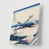 Asakusa Honganji Tempel in der OstHauptstadt Quadratische Wanduhr (Winkel)