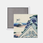 Asakusa Honganji Tempel in der östlichen Hauptstad Magnet (Vorderseite/Rückseite)