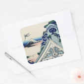 Asakusa Honganji Tempel in der östlichen Hauptstad Quadratischer Aufkleber (Umschlag)