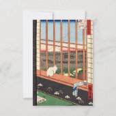 Asakusa Ricefields und Torinomachi Festival Dankeskarte (Vorderseite)