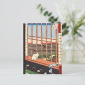 Asakusa Ricefields und Torinomachi Festival Postkarte (Stehend Vorderseite)