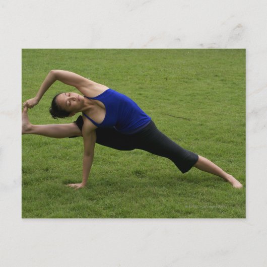 Asana Yoga Postkarte (Vorderseite)