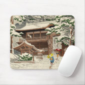 Asano Takeji Schnee in Yuki-Schreinschienbein Mousepad (Mit Mouse)