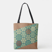 Asanoha and Kikkou Pattern Tasche (Rückseite)