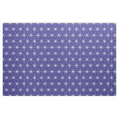Asanoha Geometric Stars Dark Blue Stoff (Fat Quarter (45,7 x 55,9 cm))