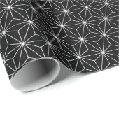 Asanoha japanisches Muster-Packpapier B Geschenkpapier (Rolleneckpunkt)
