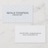 Asanoha Pattern Visitenkarte (Vorne/Hinten)