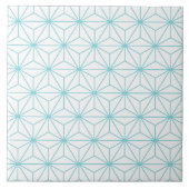 Asanoha Star Pattern Fliese (Vorderseite)