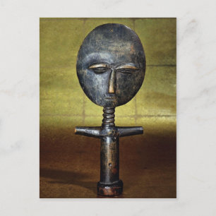 Asanti Fruchtbarkeitsdoll, Afrika Postkarte