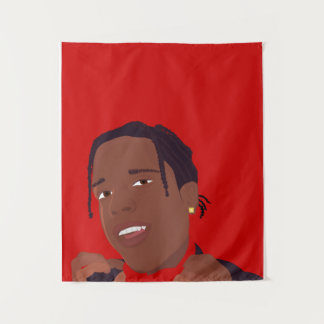 ASAP Rocky Tapestes Wandteppich