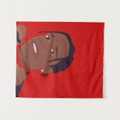 ASAP Rocky Tapestes Wandteppich (Vorderseite (Horizontal))