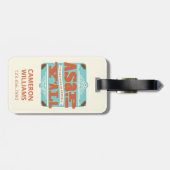 ASAP | So südlich wie möglich Y'ALL Gepäckanhänger (Rückseite horizontal)