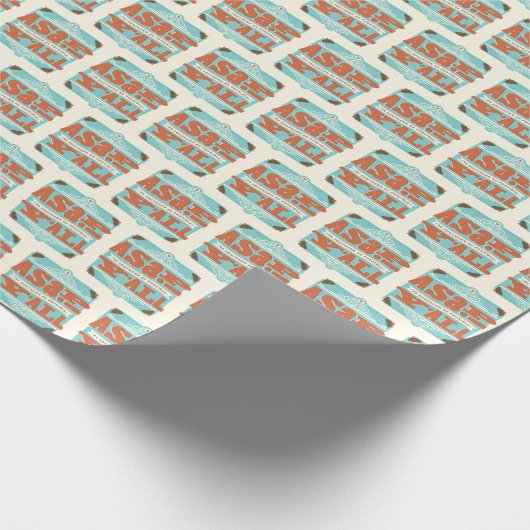 ASAP | So südlich wie möglich Y'ALL Geschenkpapier (Ecke)