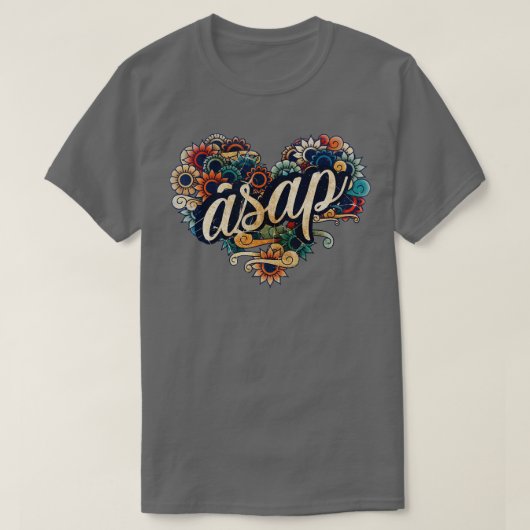 ASAP VIGNETTE VINTAG FARBE T-Shirt (Design vorne)