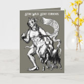 Asasel und der störrische Ziegenbock Karte (Gelbe Blume)