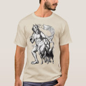 Asasel und der störrische Ziegenbock T-Shirt (Vorderseite)