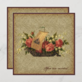 Asatru Blumenschiff Einladung (Vorne/Hinten)