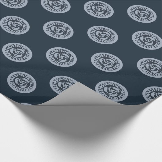 Asatru Futhark Geschenkpapier (Ecke)