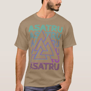 Asatru Norse Mythology Norse Paganism Pagan Retro T-Shirt