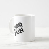ASBO Fun Kaffeetasse (Vorderseite Links)