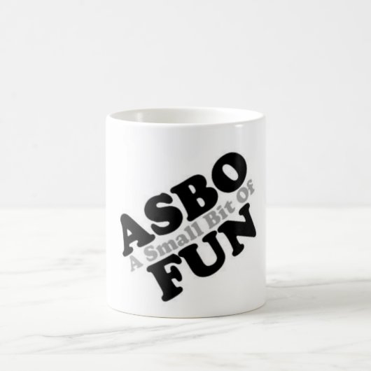 ASBO Fun Kaffeetasse (Mittel)