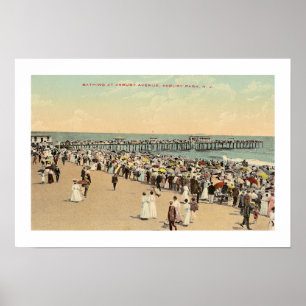 Asbury Allee, Asbury Park, New-Jersey Poster