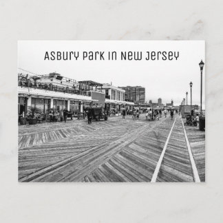 Asbury Park Beach in New Jersey Postkarte