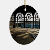 Asbury Park-Kasinokarussell-Hausinnenraum Keramikornament (Rechts)