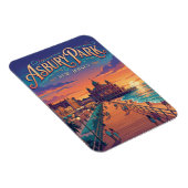 Asbury Park New Jersey Magnet (Rechte Seite)